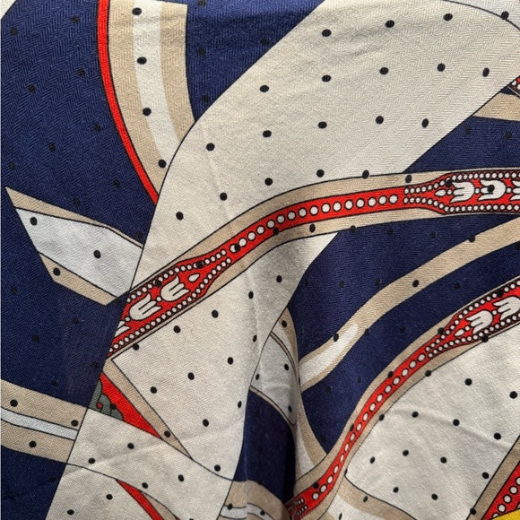 Colorful Patterned Scarf - Picture 5 of 6